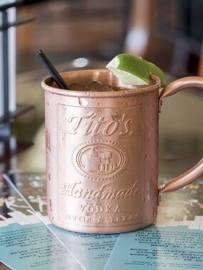Tito’s copper mule mug New in Box, Set of 2